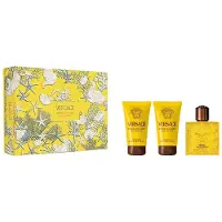 Versace Eros Energy Gift Set miehille parfyymivesi 50 ml + tuoksuva suihkugeeli 50 ml + parranajon jälkeinen balsami 50 ml