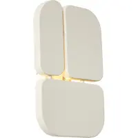 QAZQA Design-seinävalaisin beige 3-lamppuinen - Planes