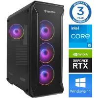 INTOP Tietokone i5-12400F 16GB 250SSD M.2 NVME RTX5060Ti 16GB WIN11