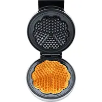 Steba WE 16 Vohvelirauta, 1000 W, Hopea / Valkoinen