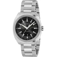 Gucci Miesten kello YA142301 Musta/Teräs Ø41 mm