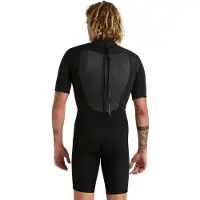 Quiksilver Prologue 2/2 Ss Springsuit Bz Märkäpuku black Koko MT
