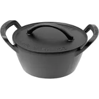 Le Creuset BBQ Outdoor Collection 21274250000005 Cast Iron Stewing Pan, casserole, 25 cm, 4L