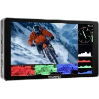 Feelworld P6XL 6" Videomonitor Built-In Battery 1200nit