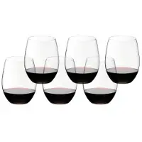 Riedel O Wine Tumbler Cabernet / Merlot viinilasit 6-pakkaus 20-vuotisjuhlavuosi