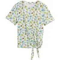 Tom Tailor Printed Knot Lyhythihainen T-paita