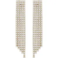 Sno of sweden Siri big stone tassle korvakorut 732-6900251