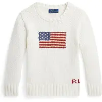 Ralph Lauren Neulepaita laivastonsininen / punainen / offwhite