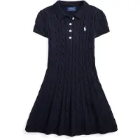 Ralph Lauren Mekko - Neulottu - Laivastonsininen - - 5 v (110) - Mekot