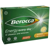 Berocca Energy Mango poretabletti 45 kpl