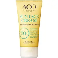 ACO Sun Face Cream Cream SPF50+ hajusteeton 50 ml