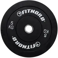 FitNord Bumper Black Levypaino 5 kg