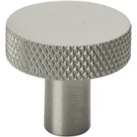 Beslag Design Flat Knob 26 Stainless Steel - Nupit ja ovenkahvat Alumiini Teräksenharmaa - 309151-11