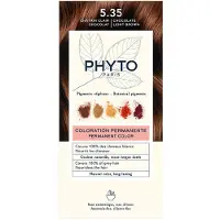 Phyto Pysyvä Värjäys - - 5.35 Vaalea Suklaabrown - Ilman Ammoniakkia - Kaikentyyppisille Hiuksille
