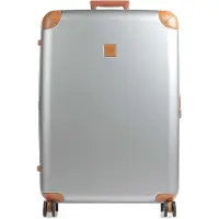 Bric's Amalfi 4-pyöräinen vetolaukku 82 cm Hopeanvärinen