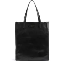 The bridge Mirra Shopperit Nahka 33 cm Harmaa