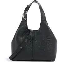 Coccinelle C-Easy Käsilaukku Nahka 21 cm Musta