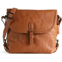 Aunts & uncles Grandma's Luxury Club Mrs. Puff Pie Crossbody-laukku Nahka 22 cm Ruskea