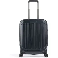 Piquadro PQ-Light 4-pyöräinen vetolaukku 55 cm Sininen