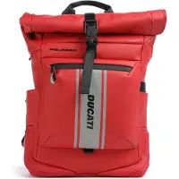 Piquadro x Ducati Arkireppu 44 cm Kannettavan tietokoneen taskun syvyys Punainen