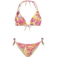 Shiwi Bikini 'Liz' vaaleansininen / vaaleankeltainen / roosa
