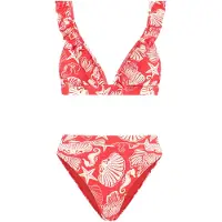 Shiwi Bikini 'Bobby' punainen / valkoinen