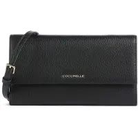 Coccinelle Metallic Soft - Lompakko musta