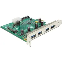 DeLOCK – USB 3.0 PCI Express x1 Card to 4 x external Type-A (89323)
