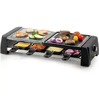 Domo Raclette - Grilli - -keittokivi - 8 henkilöä DO9190G
