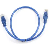 Gembird PP12-0.5M/B, 0,5 m, Cat5e, RJ-45, RJ-45, Sininen