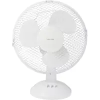 Deltaco Nordic Home FT-534 pöytätuuletin, valkoinen