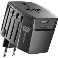 Cellularline World Travel 20W USB matkalaturi