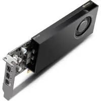 PNY RTX A400 - näytönohjain - RTX A400 - 4 GB GDDR6 - PCIe 4.0 x8 lavprofil - 4 x Mini DisplayPort - 4 x Mini DisplayPort