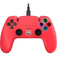 Freaks and Geeks - Wired Controller for PS4 with 3M Cable - Red (5)