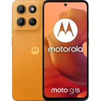 Motorola Moto G15 4G 8 Gt/128 Gt Oranssi (Auringon nousu) Kaksois-SIM