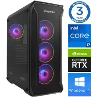 INTOP Tietokone i7-12700F 32GB 250SSD M.2 NVME RTX5060Ti 16GB WIN11Pro