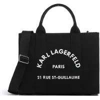 Karl Lagerfeld Ostoskassi musta / valkoinen