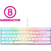 NOS C-450 Mini PRO RGB pelinäppäimistö (valkoinen)