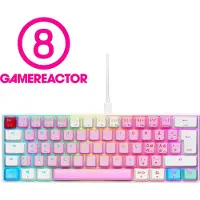 NOS C-450 Mini PRO RGB pelinäppäimistö (Cotton Candy)