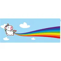 NOS XXL hiirimatto (Unicorn)