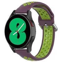 CaseOnline EBN Sport Rannekoru Samsung Galaxy Watch 4 40mm - Violetti/vihreä