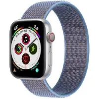 CaseOnline Apple Watch 5 (44 mm) nylonrannekoru - Cerulean