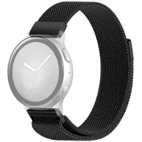 SKALO Milanese Loop to Samsung Watch Active2 40mm - Musta