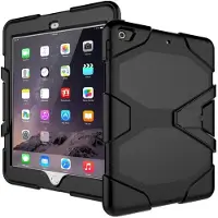 SKALO iPad Mini 4 Extra Shockproof Armor Iskunkestävä kuori - Musta