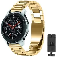 CaseOnline Rannekoru ruostumatonta terästä Samsung Galaxy Watch 46mm - kulta