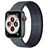 CaseOnline Apple Watch 6 (44 mm) nylonrannekoru - Glowing Grapes