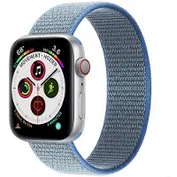 CaseOnline Apple Watch 5 (44 mm) nylonrannekoru - Tahoe Blue