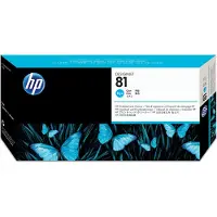 HP 81 Kirjoitinpää Cyan