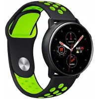 CaseOnline EBN-rannekoru Samsung Galaxy Watch Active 2 - musta / vihreä