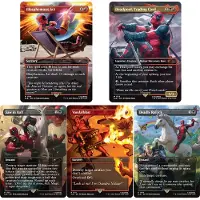 Wizards of the Coast Secret Lair x Marvel 6 Deadpool Nonfoil